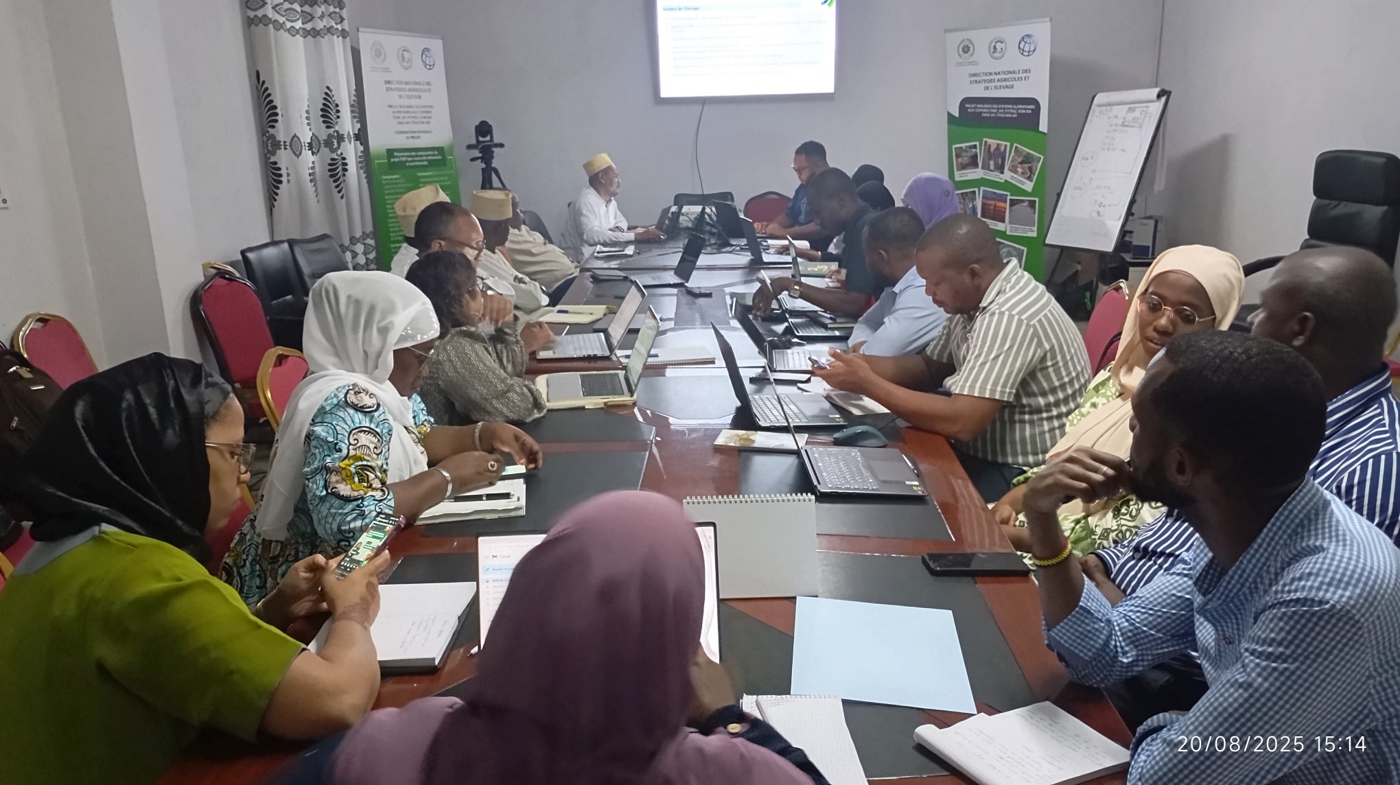 Rencontre avec des représentants du programme REPAIR