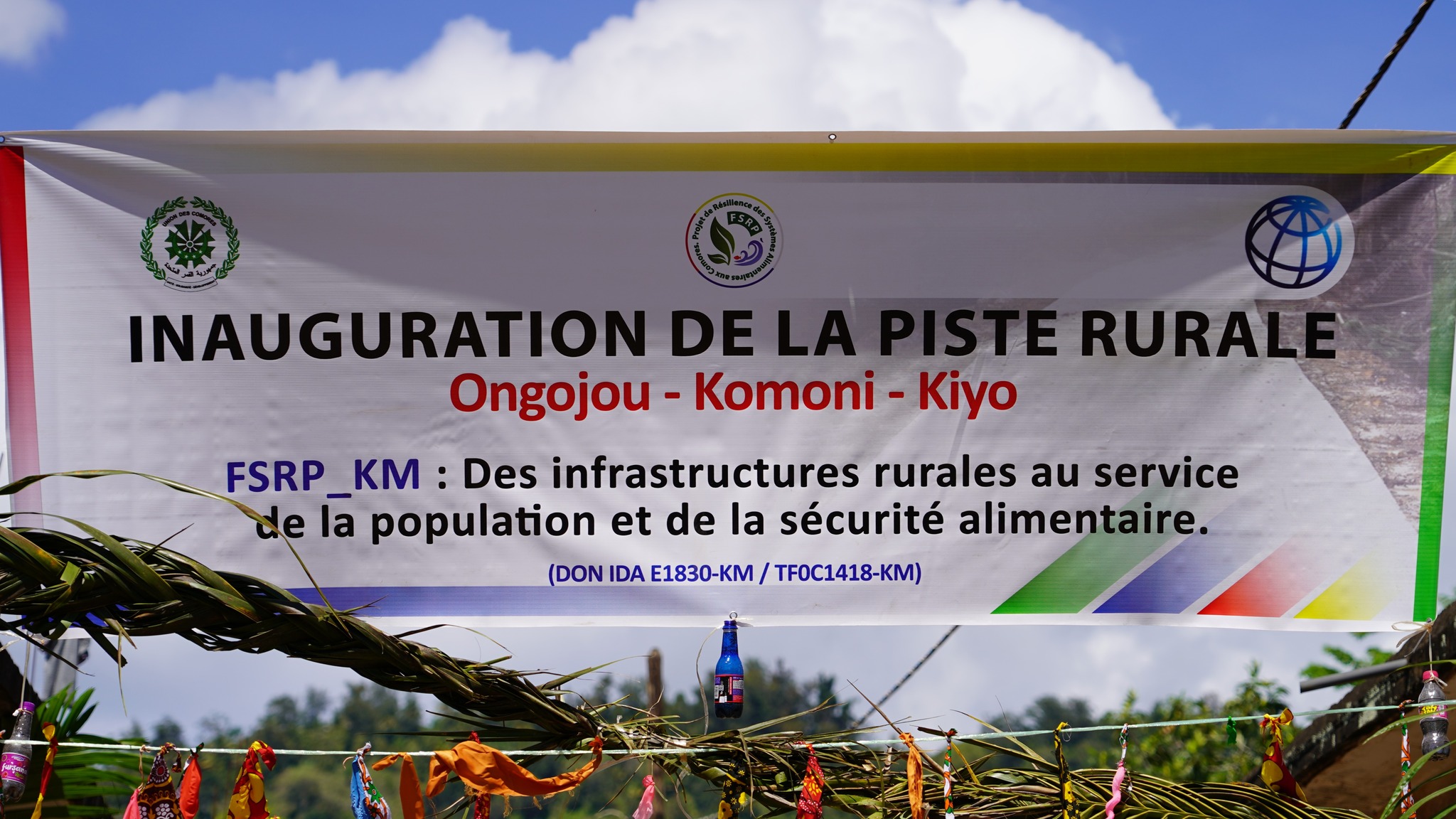 🎉Inauguration officielle de la piste agricole Ongoju – Komoni – Kiyo🎊